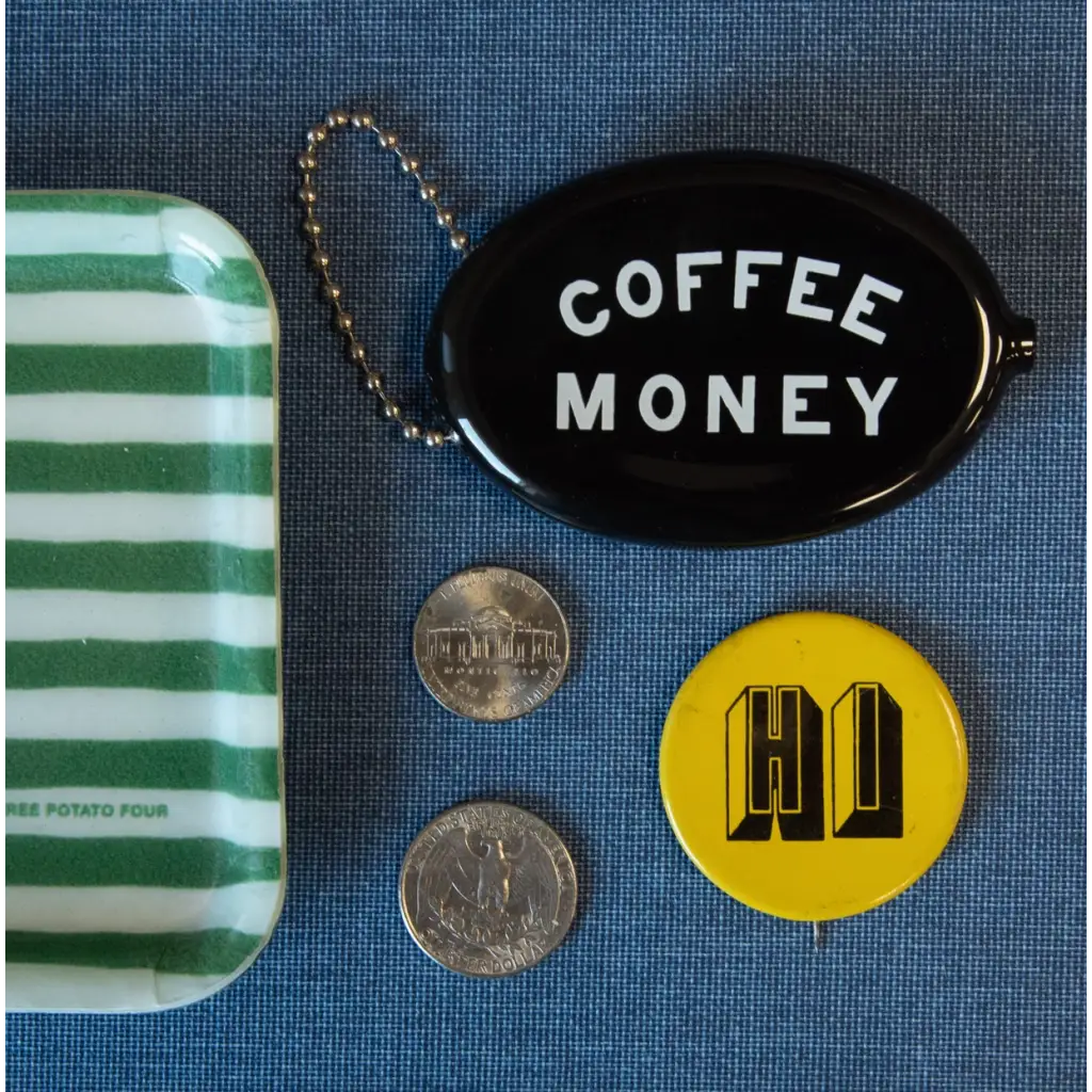 Coin Pouch - Coffee Money - 750 Keychain