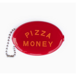 Coin Pouch - Pizza Money | Red - 750 Keychain