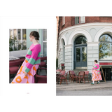 Cozy Colors Nordic Knits pink mint sweater in Danish style