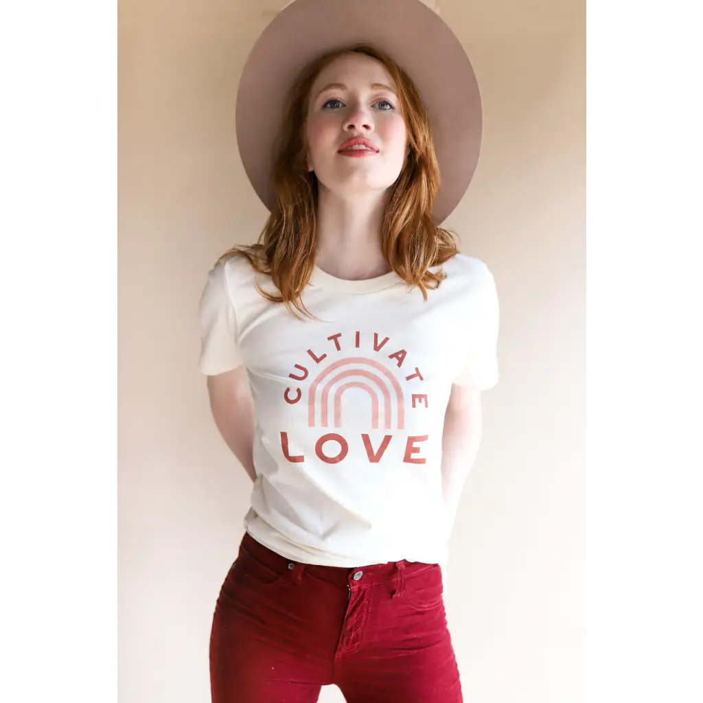 Cultivate Love Graphic T-Shirt - Polished Prints