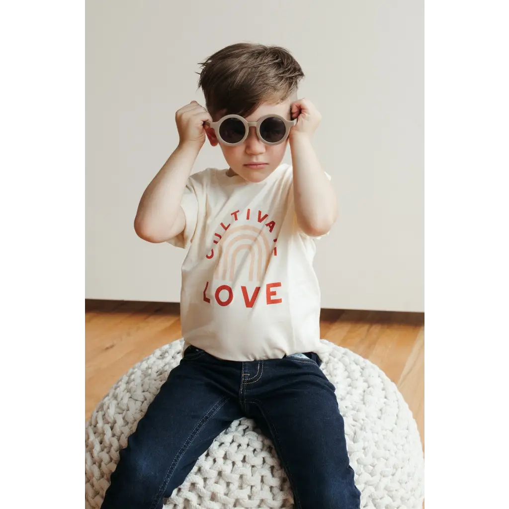 Cultivate Love Kid’s Graphic T-Shirt - Polished Prints