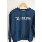 Deep Breaths Oversized Pullover - 170 Adult Sweater