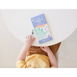 Child’s Dinosaur Watercolor Book with Water Brush, perfect for creative polished prints