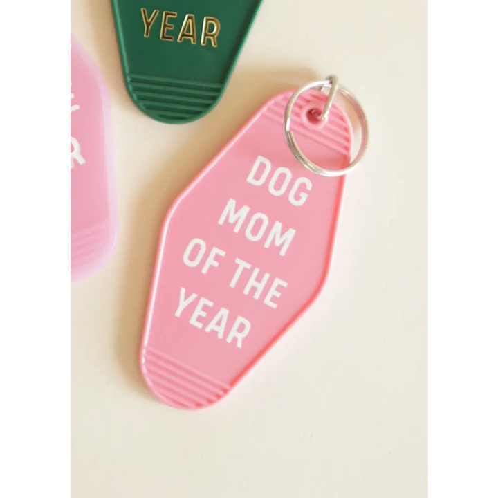 Dog Mom Motel Keychain - Keychain