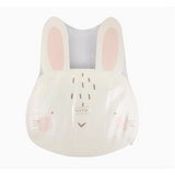 Cute Bunny-shaped paper plates perfect for Easter celebrations and polished prints fun!