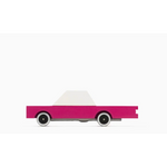 Simple pink and white Caminito Pickup Toy Car with black wheels for fun adventures