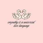 Two cream swans facing each other on royal apparel pigment-dyed pullover