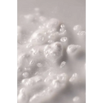 White foamy Eucalyptus Bath Soak bath bomb with bubbles for bath ritual