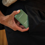 Green Noshinku pocket hand sanitizer in compact makeup case