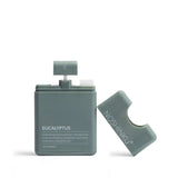 Noshinku Eucalyptus pocket hand sanitizer in sleek gray bottle