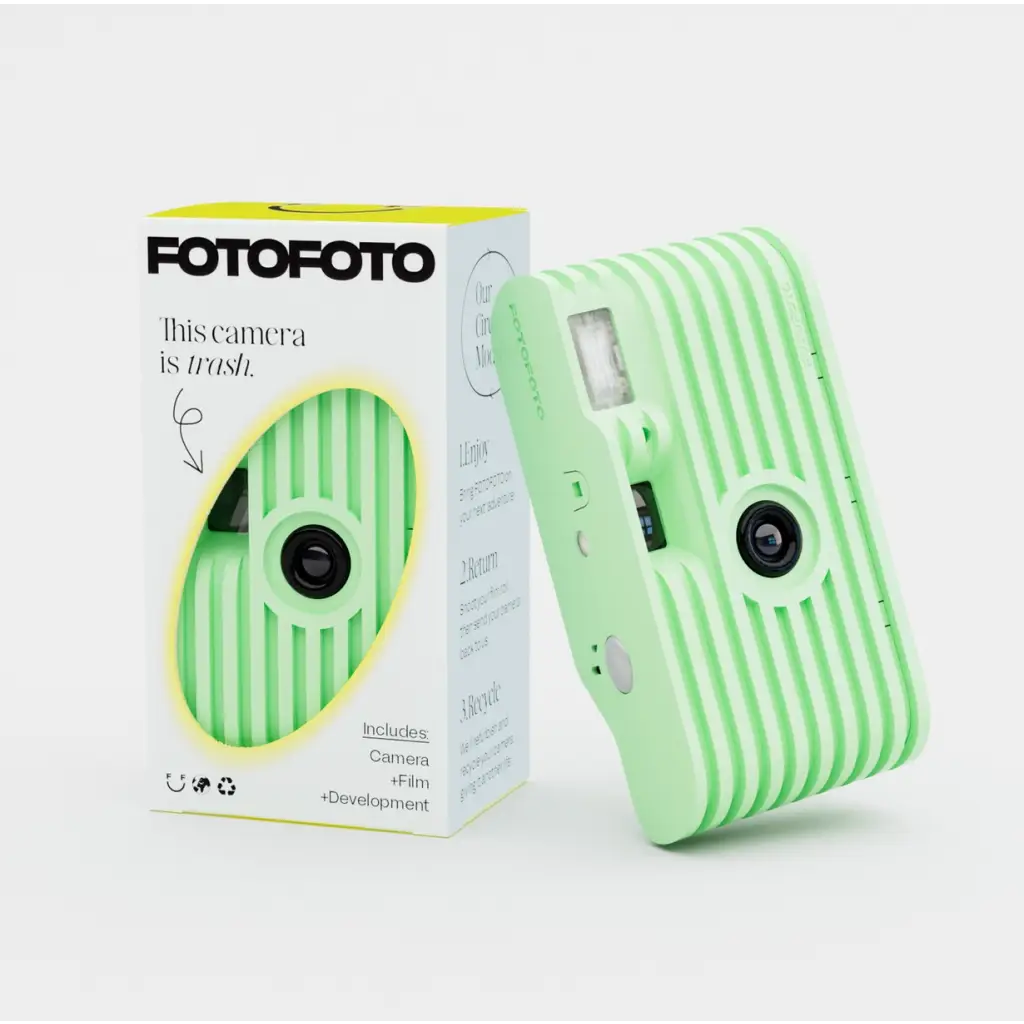 Fotofoto FF-1 ’Meadow’ | Sustainable Disposable Camera