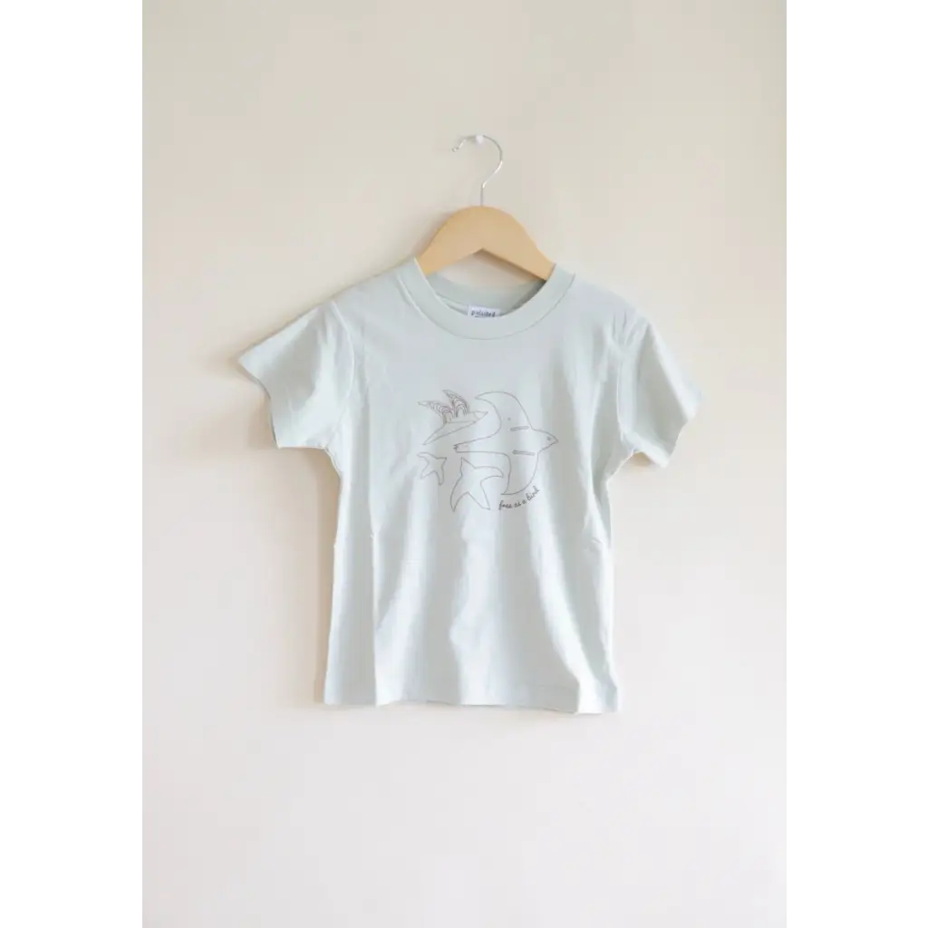 Free as a Bird Graphic T-Shirt - Polished Prints