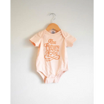 Future is Love Organic Cotton Baby Bodysuit - Polished Prints