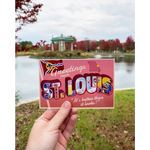 Greetings from St. Louis Mo 4x6 Postcard - 745 Card Wall