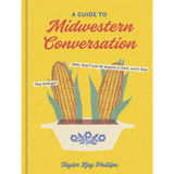 Funny Midwestern conversation book from GT Midwestern Conversation with stylish womens clothes