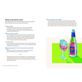 Guide to Midwestern conversation with stylish womens clothes and wine glasses illustration