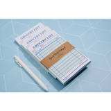 Guest Check Notepad Grocery List with Pen for polished prints and stylish womens clothes