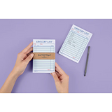Guest Check Notepad Grocery List with polished prints for stylish womens clothes fans