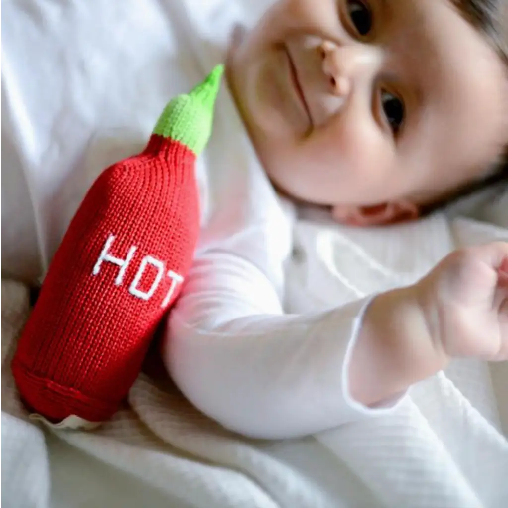 Handmade Organic Baby Hot Sauce Rattle - 630 Toys