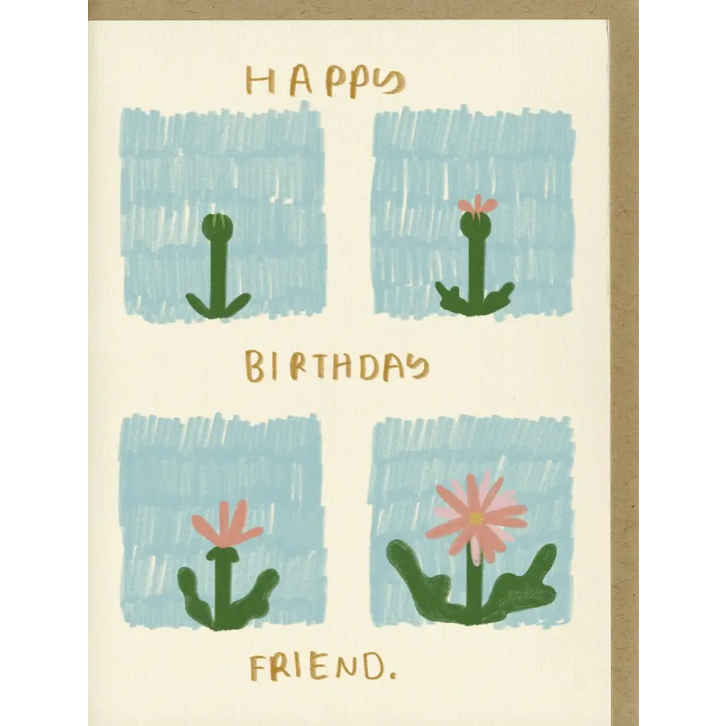 Happy Birthday Friend Card - 745 Card Wall