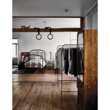 Happy Homes black metal bed frame with ornate scrollwork