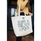 Happy Is the New Rich Extra Large Tote - 230 Adult Bags