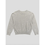 Gray long-sleeved sweater from Heater Grey Blank, perfect stylish women’s clothes for moms