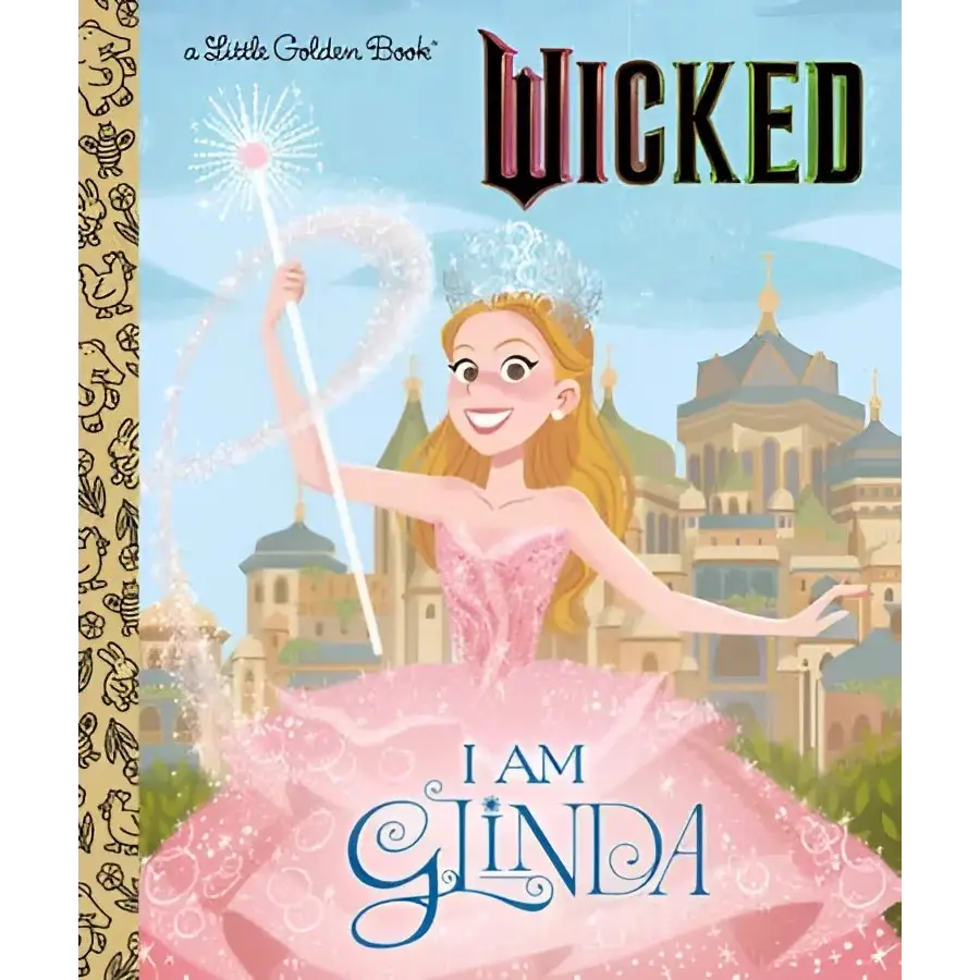Children’s golden book featuring Glinda the Good Witch from Universal Pictures Wicked