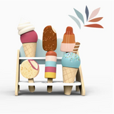 Ice Cream Shop Wooden Toy Set - 630 Toys