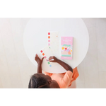 Pink we promised ice cream watercolor book portable art set