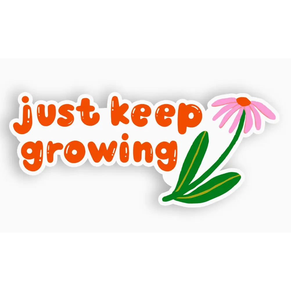 Keep Growing Flower Sticker - 741 Stickers