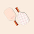 Two colorful mini pickle ball paddles with fun designs for kids to start em’ young