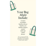 Kids Surprise Mystery Bundle with clothing items featuring popular polished prints and disclaimers