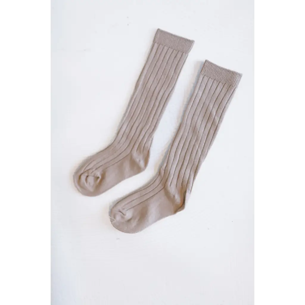 Knee High Kids Socks - 1-3yr / Beige - 210 Socks