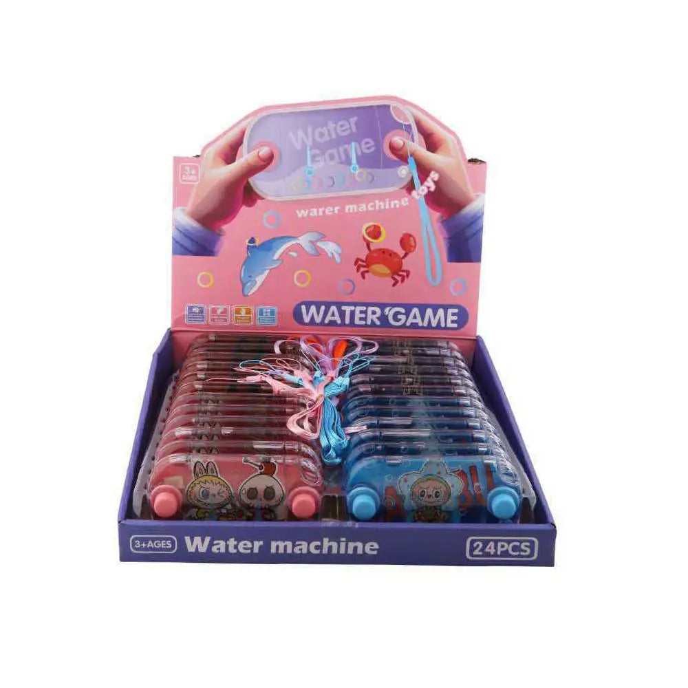 Labubu Bunny water ring toss game toy set with colorful animals