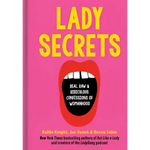 Lady Secrets book with pink cover and open mouth graphic, perfect for stylish womens clothes