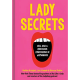 Lady Secrets book with pink cover and open mouth graphic, perfect for stylish womens clothes