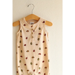 Ladybug Henley Romper - 430 Rompers