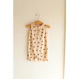 Ladybug Henley Romper - 430 Rompers