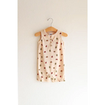 Ladybug Henley Romper - 430 Rompers