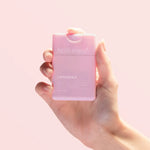 Lavender pocket hand sanitizer with sleek wallet design