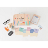 Library Play Kit features fun stationery items for creative pretend play adventures