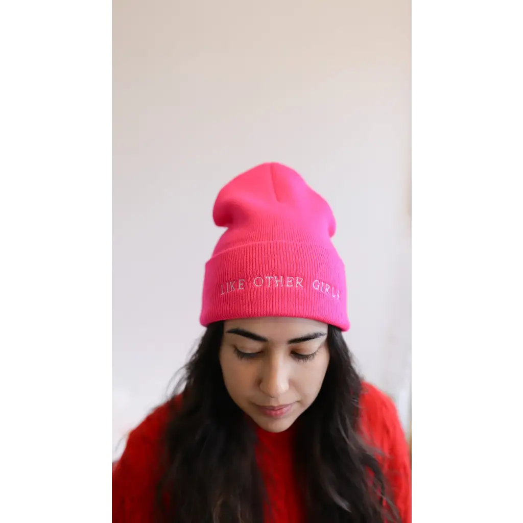 Like Other Girls Beanie | FREE SHIPPING - Fitted Beanie (no