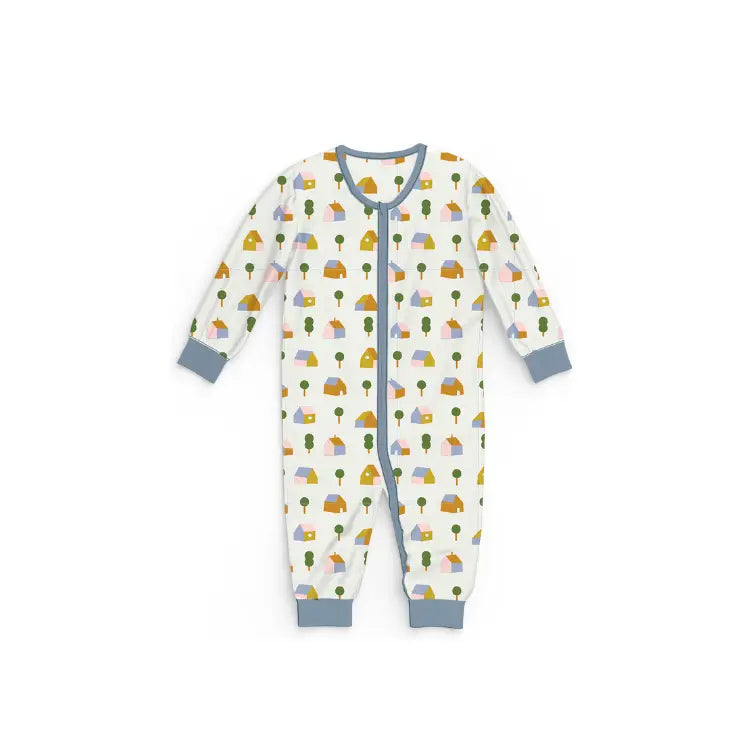 Little Houses Bamboo Baby Sleeper - 370 Kids Sleepwear