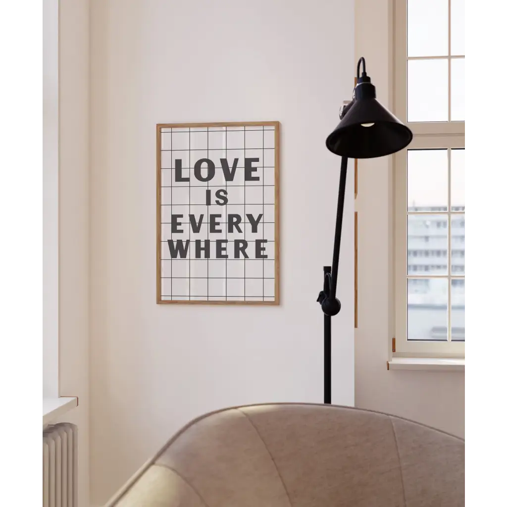 Love is Everywhere 8x10 Wall Print - Wallpaper