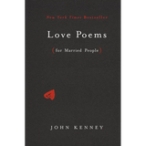 Black textured Love Poems For Married People book cover with red text and heart
