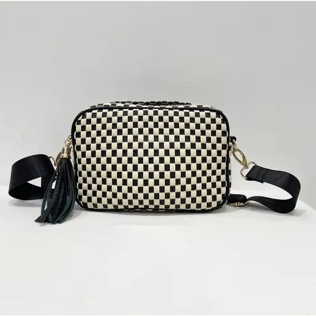 Lucy Woven Camera Bag | Checkered - 230 Adult Bags