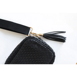 Lucy Woven Camera Bag | Solid Black - 230 Adult Bags