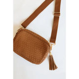 Lucy Woven Camera Bag | Solid Brown - 230 Adult Bags