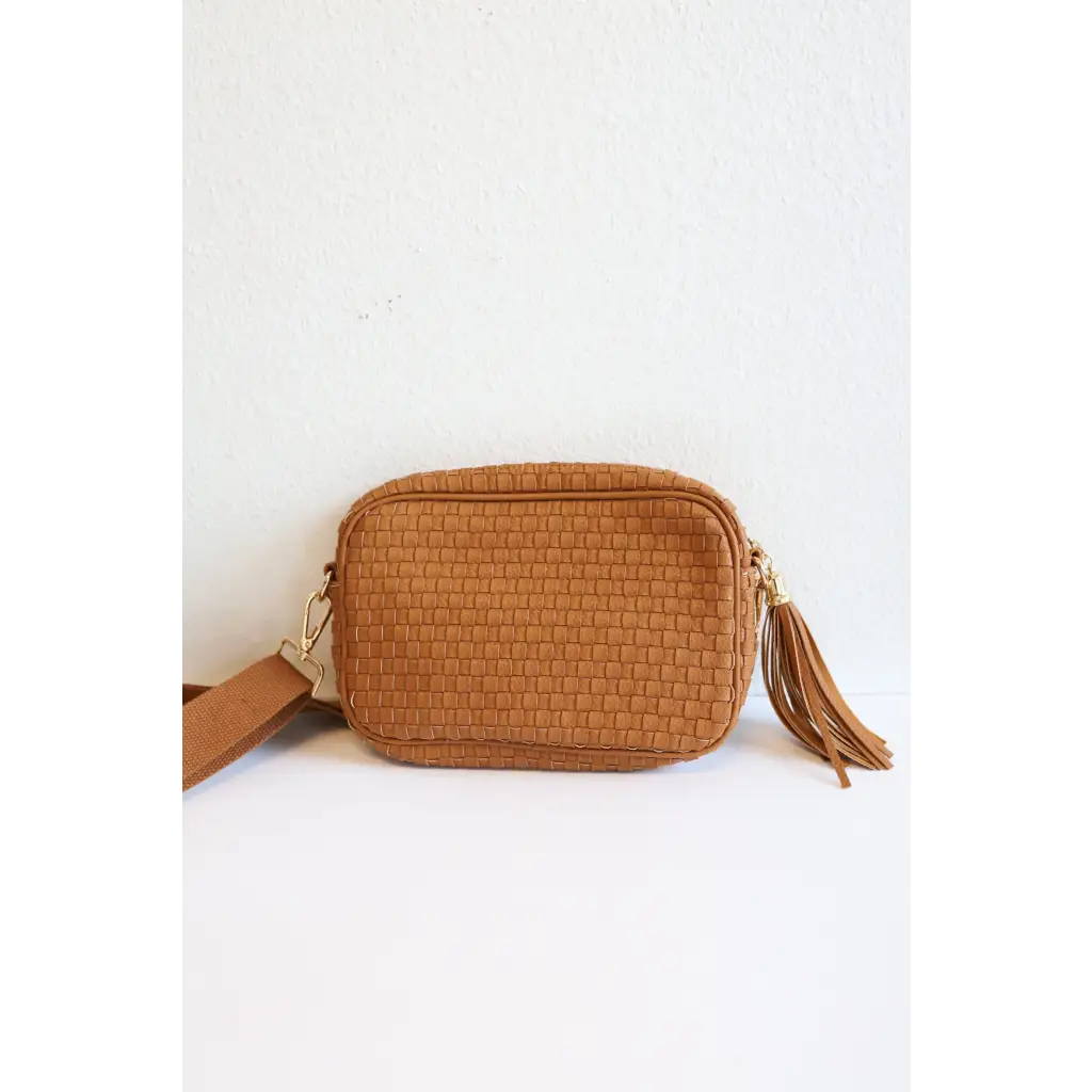 Lucy Woven Camera Bag | Solid Brown - 230 Adult Bags